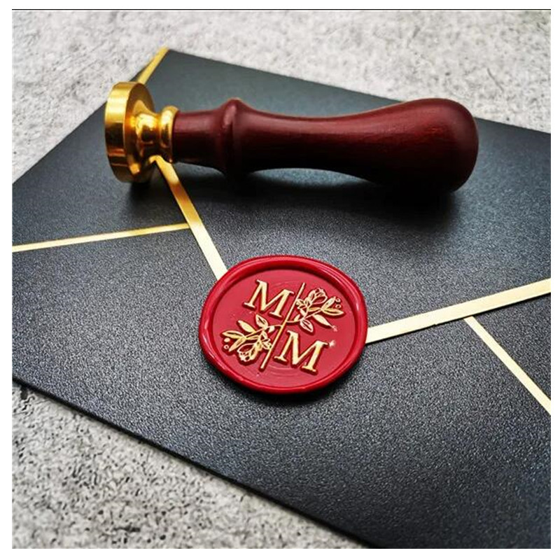 

DIY customize double Name 2 initials personalized Letter stamp/Sealing Wax /wedding Wax Seal Stamp Custom invitations envelop