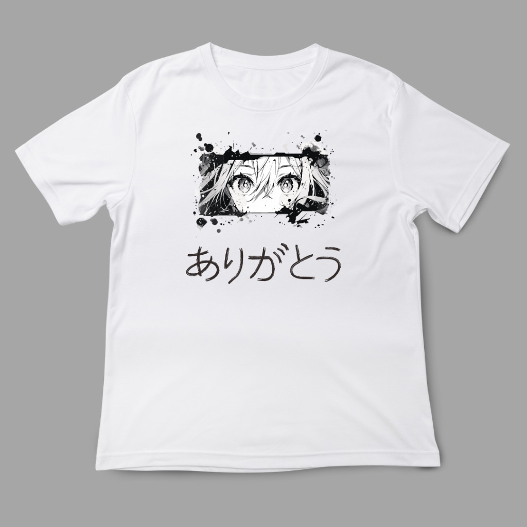 Kaos DIstro Cewek Cowok Gambar Anime Ori Full Cotton combad