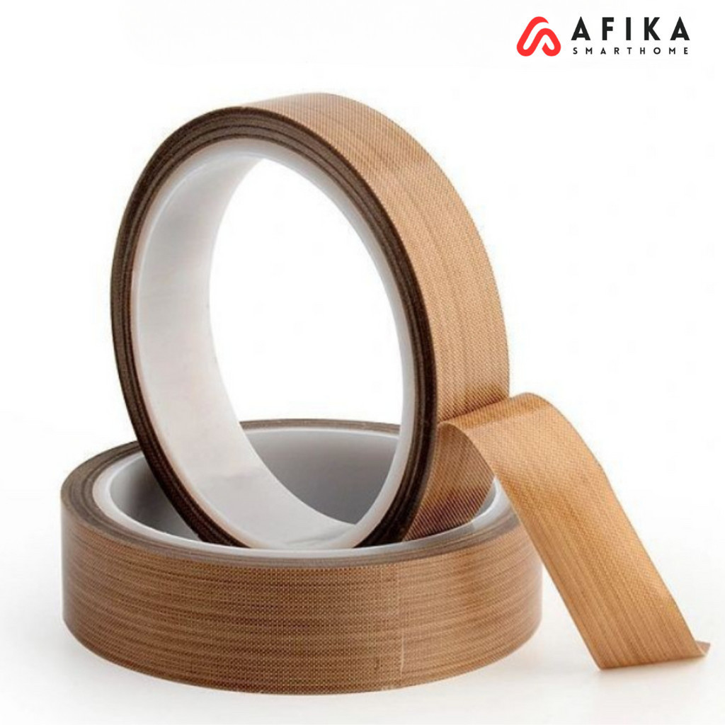 Tape Lakban PTFE Heat High Temperature Adhesive 10M
