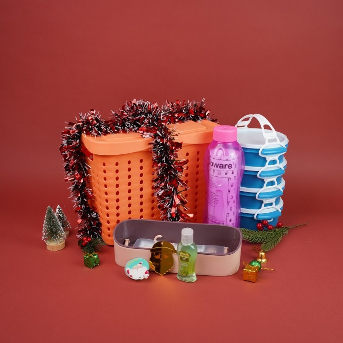 

Best HAMPERS MURAH / KADO MURAH / HAMPERS MURAH / PARCEL MURAH SET D - Orange