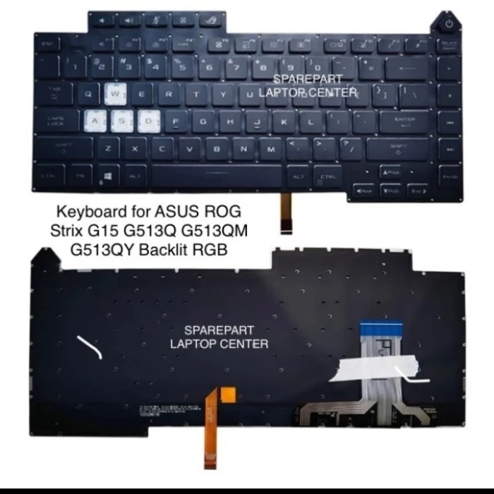Keyboard Asus Rog Strix G15 G513 G513RC G513RM G513RW G513QR G513QE