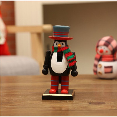 

PAJANGAN NUTCRACKER BAHAN KAYU IMPOR 30 CM/PAJANGAN NATAL/CHRISTMAS - MINI PENGUIN