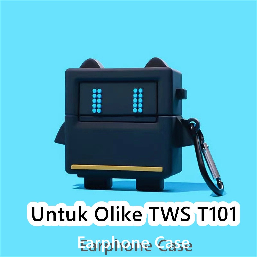 【Multi style】Untuk Olike TWS T101 Case Kartun Gaun beruang Lembut Silicone Pelindung Case NO.2