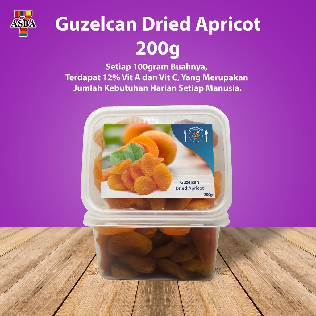 

GUZELCAN DRIED APRICOT PACK 200GR