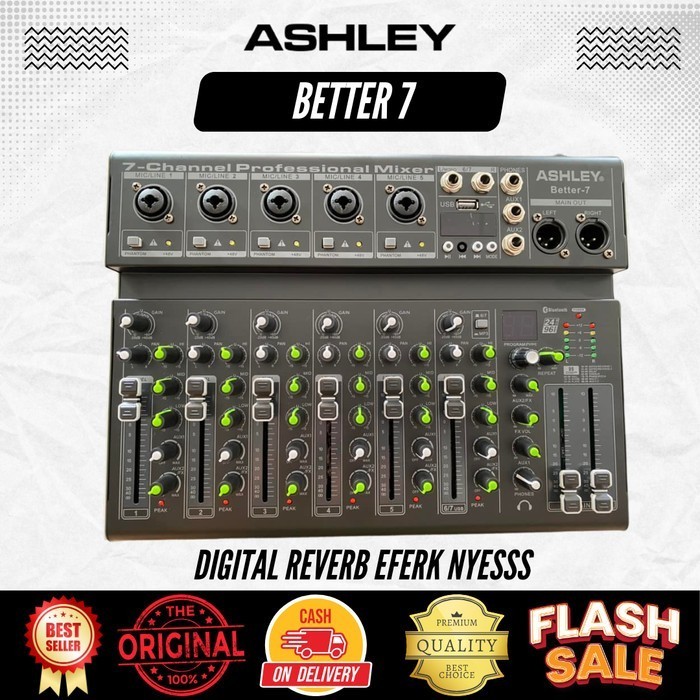 Mixer Ashley Better 7 Channel