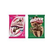 

permen blaster neapolitan | rasa strowberry | rasa susu kopi cokelat | 125gr - AMR