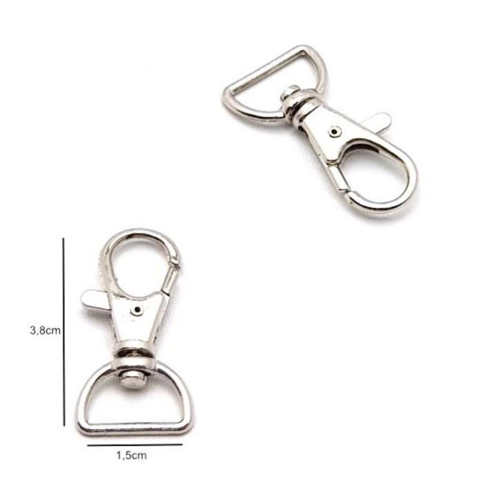 

Cantelan Kaitan Hook Besi Gantungan Tali ID Card Uk. 1.5 cm
