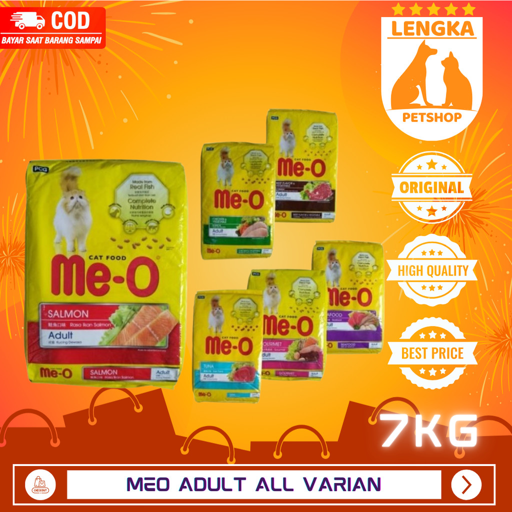 Meo Cat Adult 7kg All Varian Me-o Adult 7kg