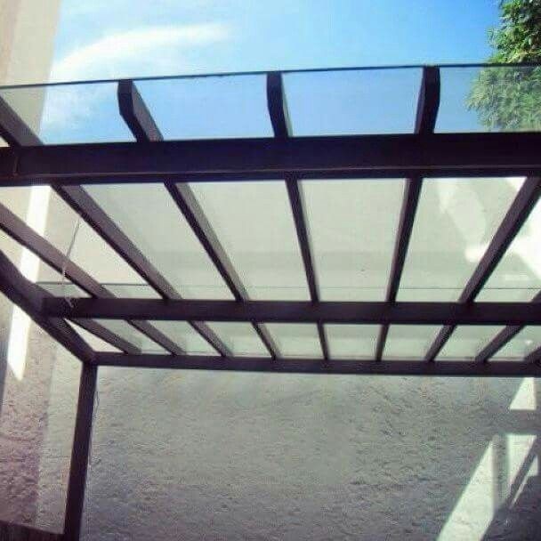 kanopi kaca minimalis