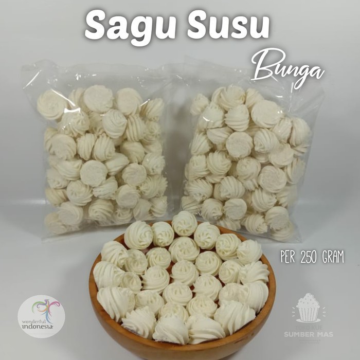 

SAGU SUSU BUNGA 500 GR / SAGU SUSU SPESIAL / SAGU KEMBANG