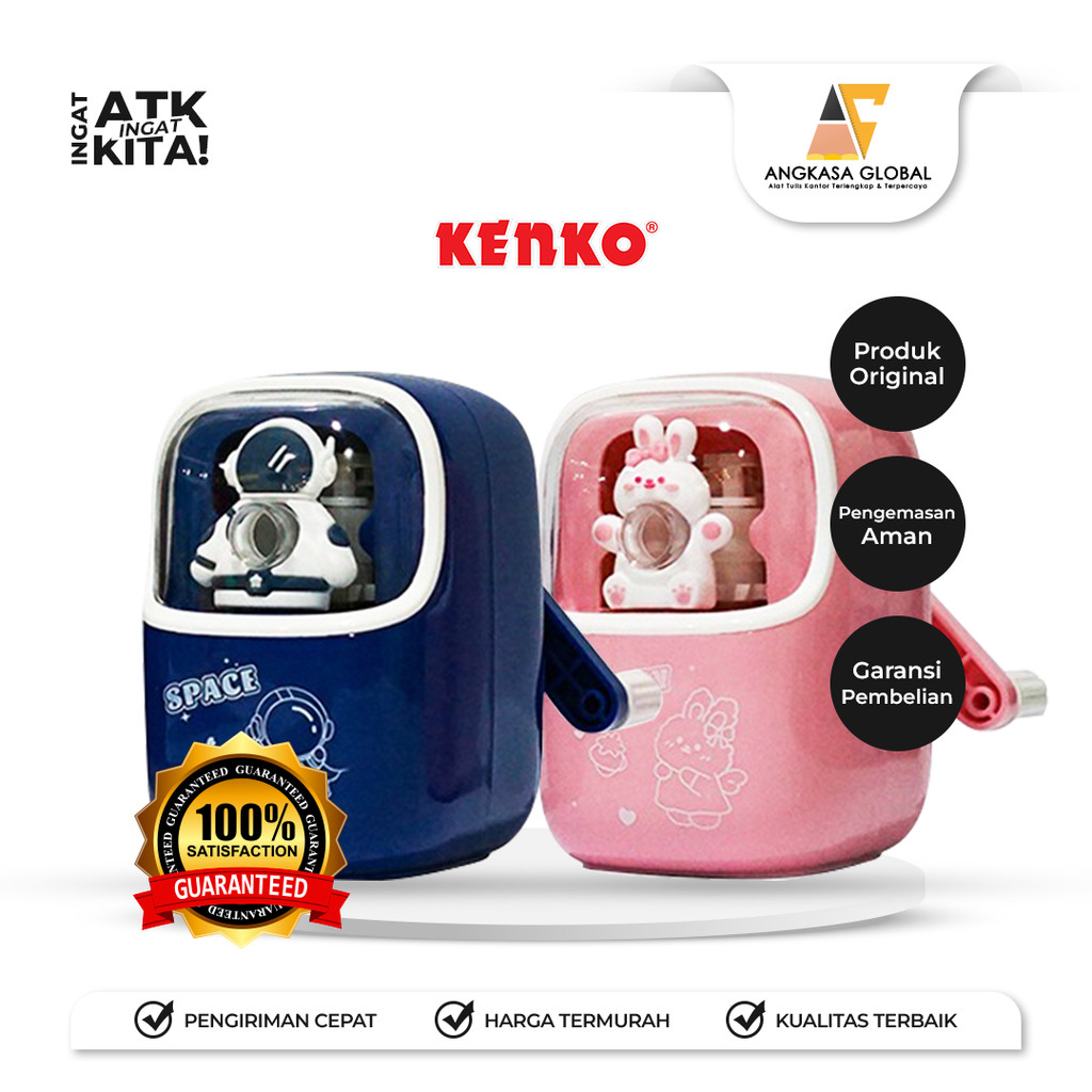 

KENKO RAUTAN PENSIL/ PENCIL SHARPENER F-2SA (1PC)