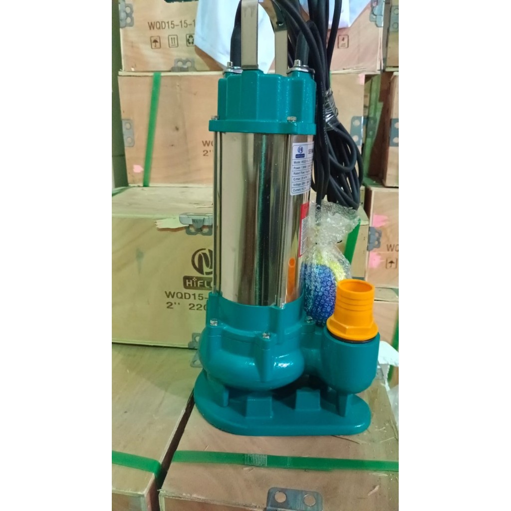 Pompa Celup Air Kotor SUBMERSIBLE PUMP - WQD15-15-1,5 AF / Hiflow
