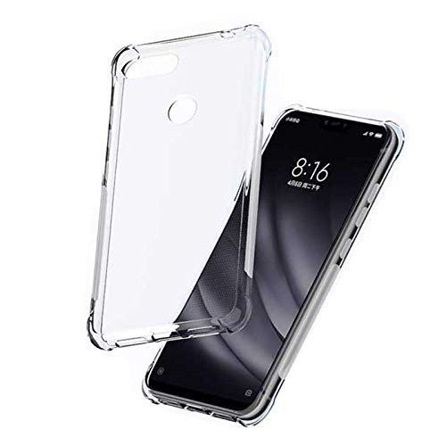 CASE XIAOMI MI 8 LITE SILICONE SOFT ANTICRACK CLEAR SHOCKPROOF SLIM FIT DESIGN AIRBAG - ANTICRACK