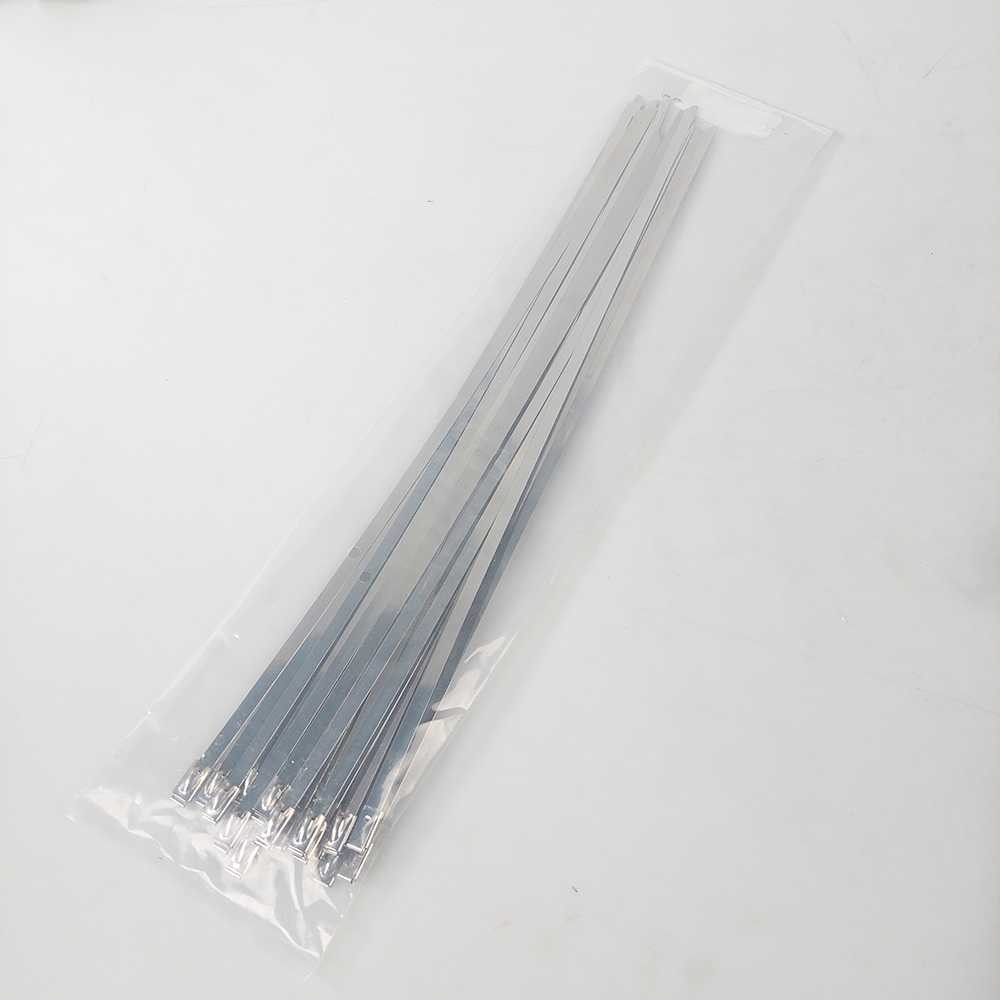

SLLUADSTORE ISFRIDAY Kabel Ties Stainless Steel Multifunctional 4.6x300mm 20 PCS - IF1‼️COD‼️