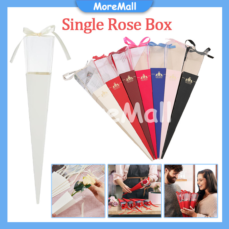 

Single Rose Box Wrapping / Box Bunga Satuan