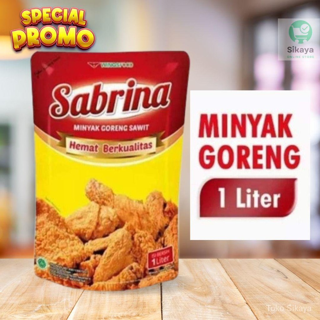 

Minyak Goreng 1 liter Sabrina Amanda Sedap Resto rose band 1Liter