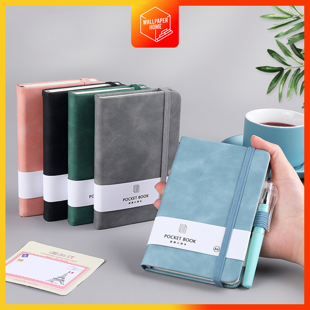 

Notebook A6 Pocket Book Buku Catatan Diary Kecil Pertemuan Scrapbook Mini 96 Lembar