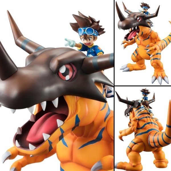 Big Size GEM War Digimon Adventure GREYMON TAICHI YAGAMI Figure