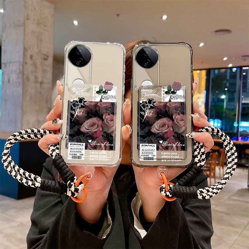 ForY20i phone case s/vivo/28/new 2021 cartoon T soft cover SE rubber 22 fashion 40 couple G hanging 