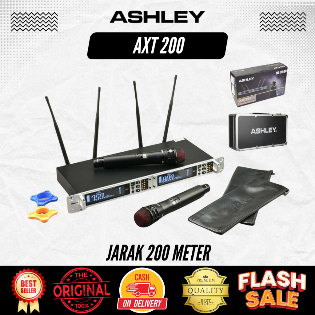 Mic Wireless Ashley Axt 200