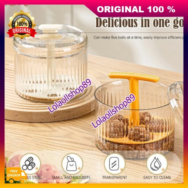 Cetakan Bakso Mesin Ekstrusi Bakso Terintegrasi Manual Cetakan Bakso Yang Diekstrusi Alat Cetak Baks