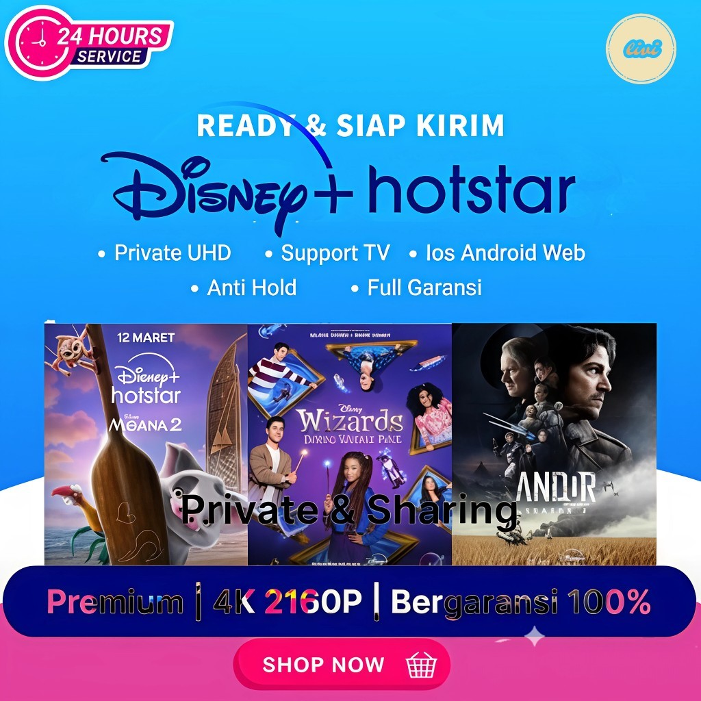 Disney Hotstar ORI Premium Resmi UHD