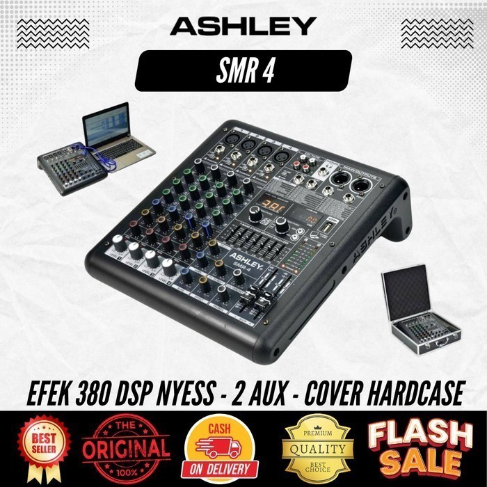 Mixer 4 Channel Ashley SMR 4 Original