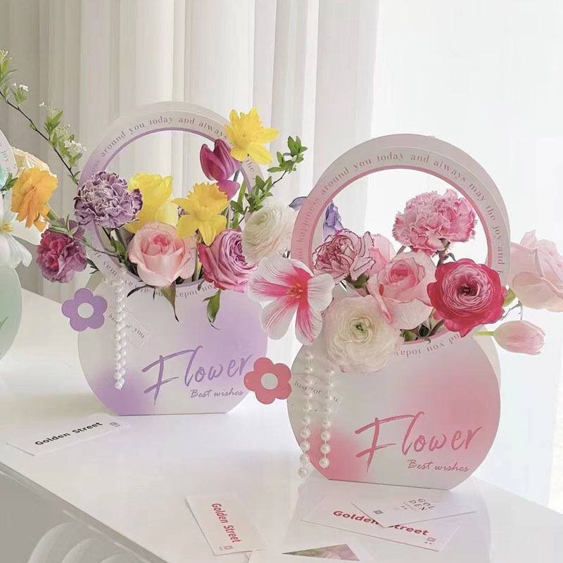 

1Pcs Box Bunga Tenteng Edisi Mother's Day / Kotak Buket Tenteng / Box Flower Buket Tenteng