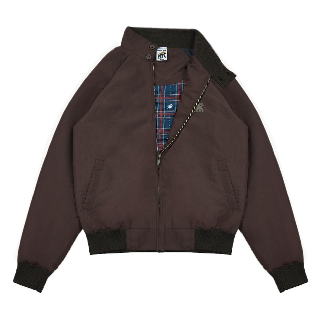 House of Smith Jaket Harrington Pria - Hangor Brown #3 - Harrington Jacket Terbaru