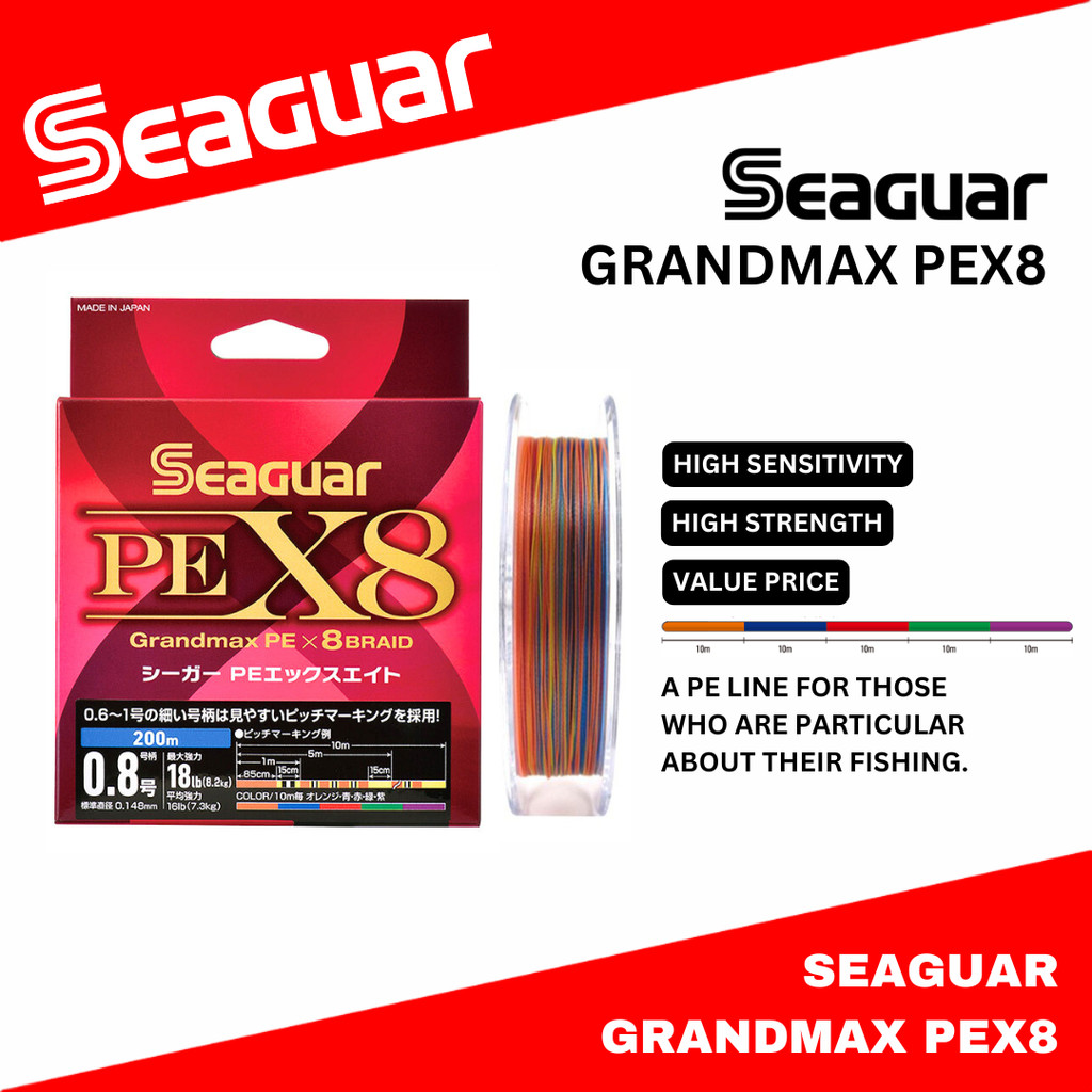 Seaguar PE Line Grandmax PE X8