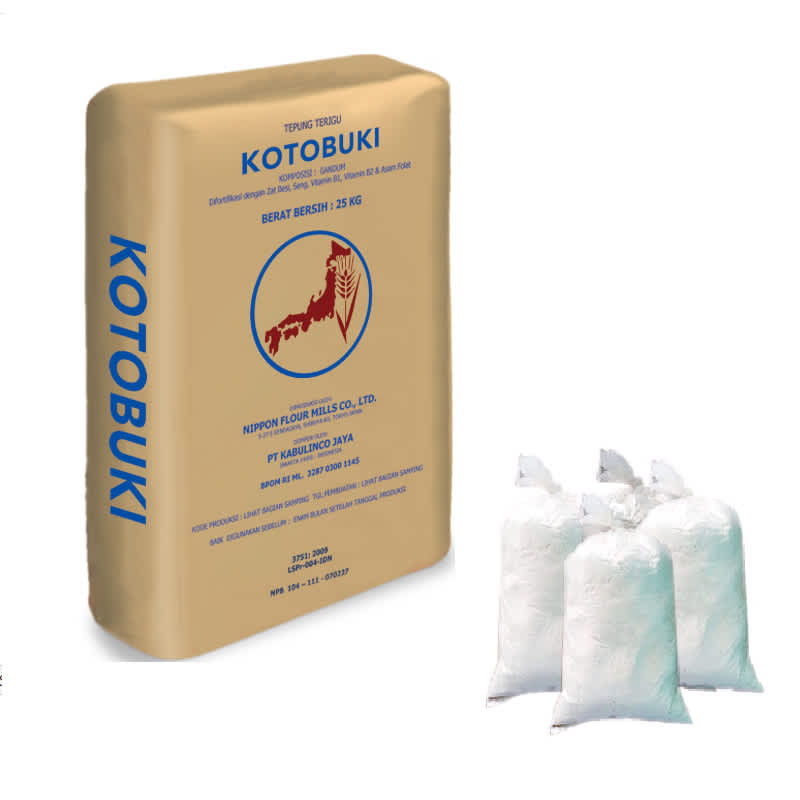 

TEPUNG TERIGU KOTOBUKI JEPANG REPACK 1KG