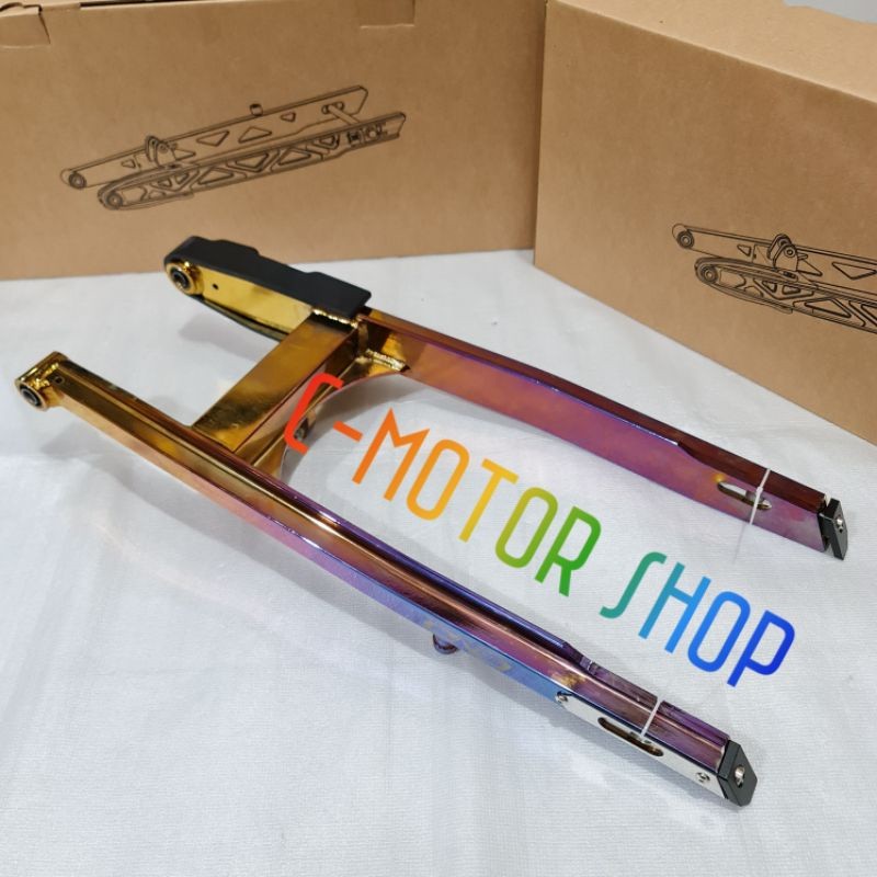 Swing Arm Mx King Swing Arm DND Delkelvic Mx King Pelangi Rainbow 2 Tone