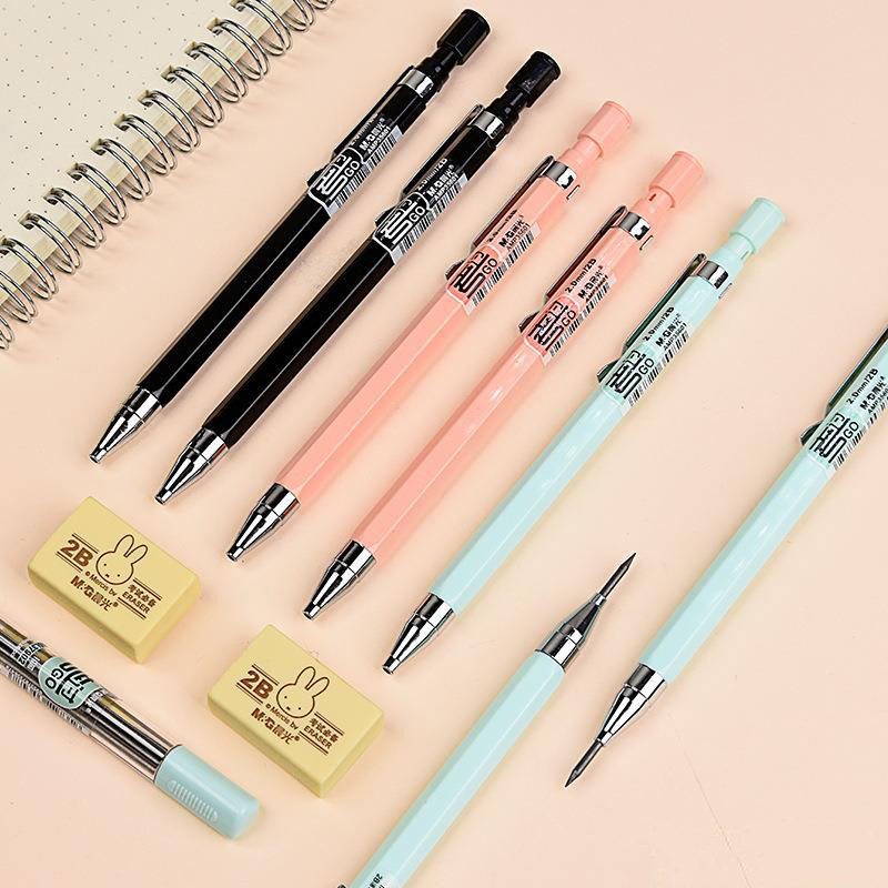 

Pensil Otomatis 2.0mm/Pensil Otomatis Inti Grafit/Khusus Pelajar/Pensil