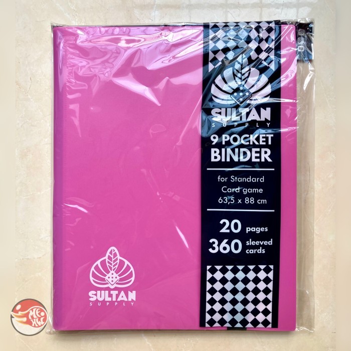 

Sultan 9 Pocket Binder (20 pages, 360 cards) - Lilac