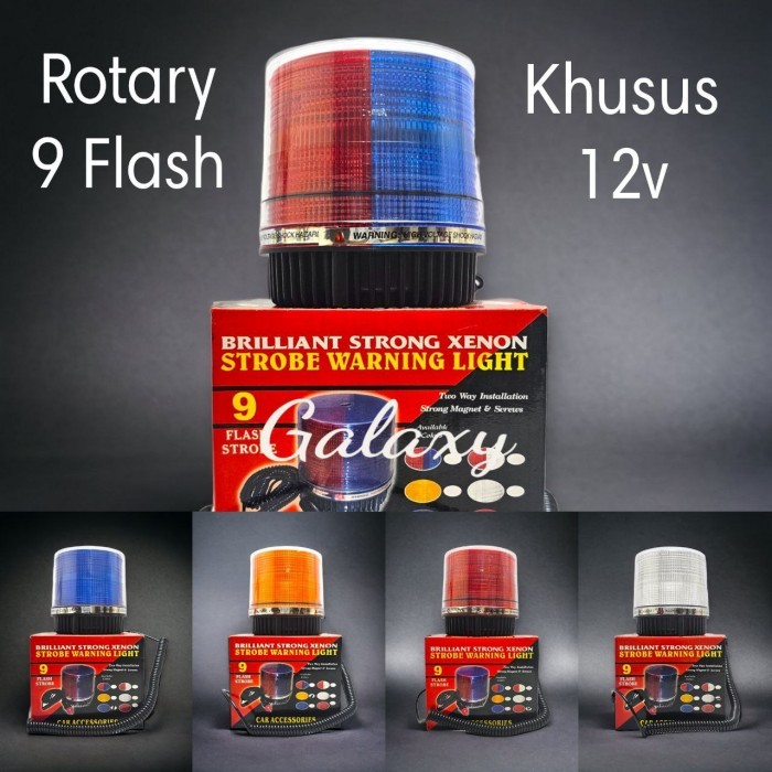 Express * Lampu Rotary 9 Blitz / Flash