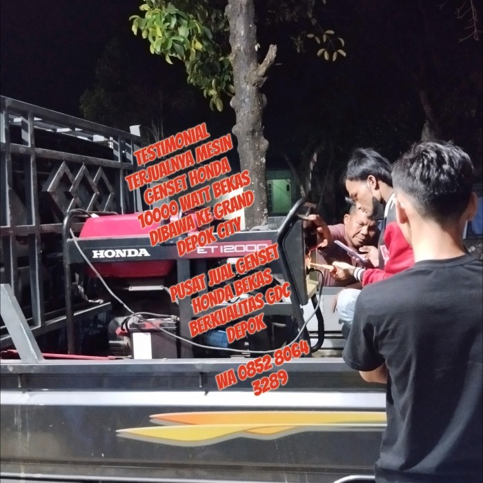 Jual Mesin Genset Honda Termurah di GDC Depok