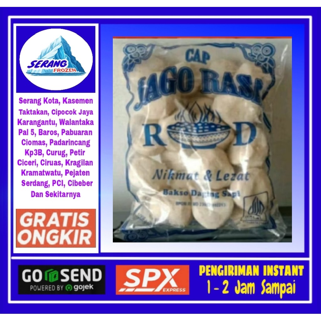 

Basreng, Bakso RD isi 25 pcs, baso Goreng, Serang Frozen