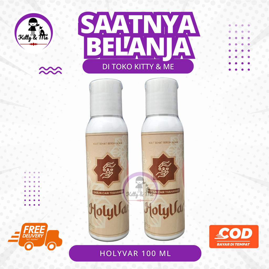 HOLYVAR 100 ML - Sabun Tanah Penghilang Najis Anjing Thaharah
