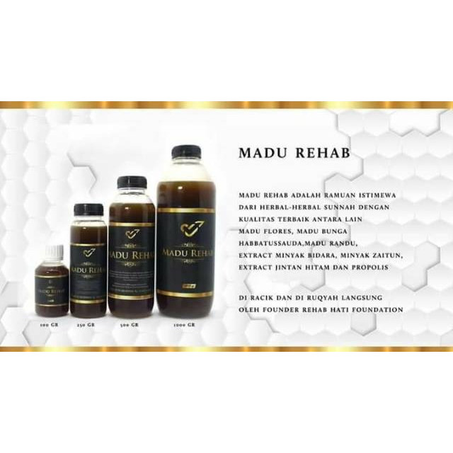

(HERBAL)Madu Rehab Premium - Rehab Hati.