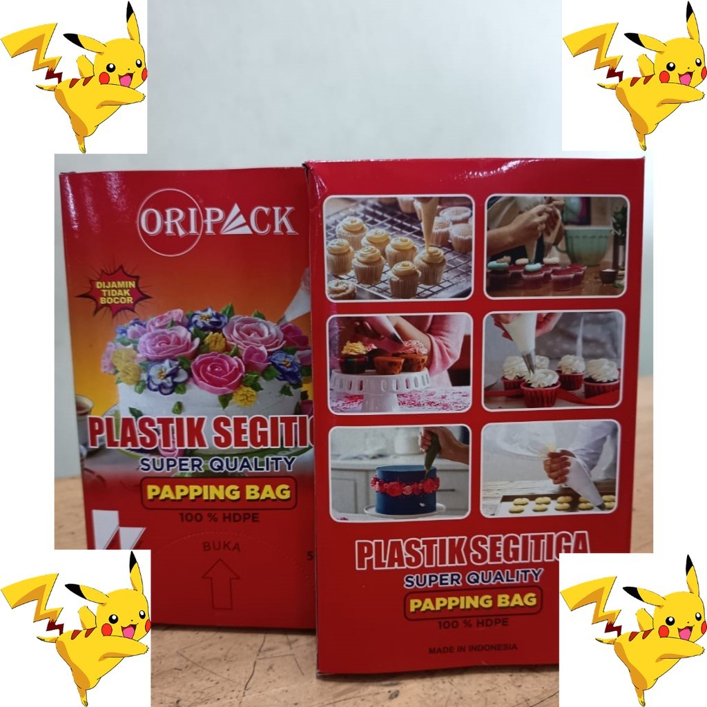 pekanbaru / piping Bag / Plastik Segitiga isi 50pcs