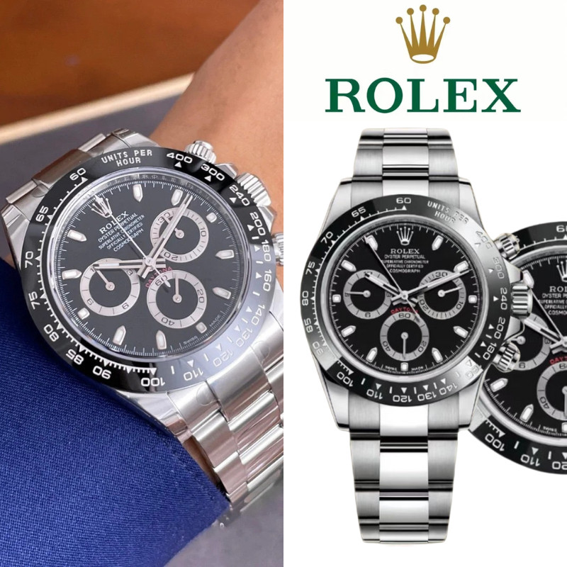 Jam Tangan Rolex Cosmograph Daytona M126500ln-0002 AutomaticRolex Swiss 100% Asli