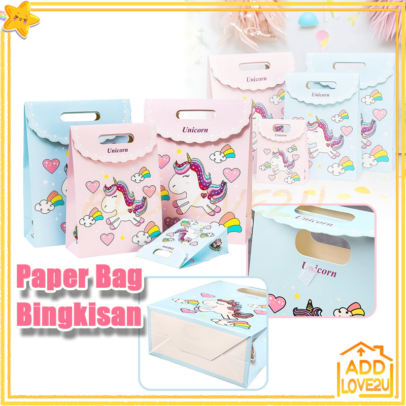 

Goodie Bag Karakter Animal/Paper Bag Bingkisan/Tas Ulang Tahun Lucu