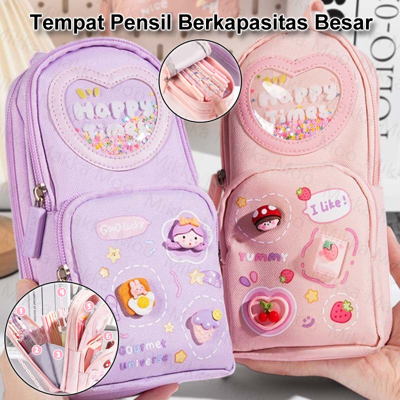 

Model 3D Tempat Pensil Tas Sekolah Bernilai Tinggi Yang Lucu / Tempat Pensil Anak-anak Berkapasitas Besar / Tempat Pensil Gadis Tas Sekolah Yang Lucu