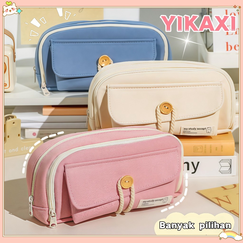 

READY Kotak Pensil Kawaii Kapasitas Besar Kotak Penyimpanan Kotak Pensil Kapasitas Besar Peralatan Kantor Dan Siswa