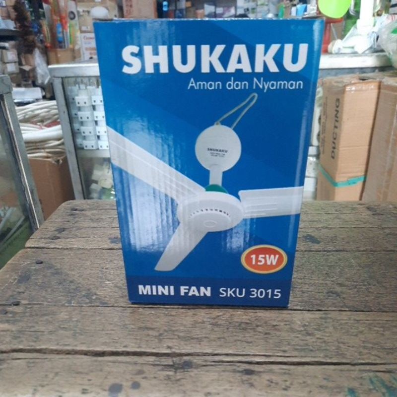 Shukaku Kipas Angin Gantung Mini Fan 15 Watt