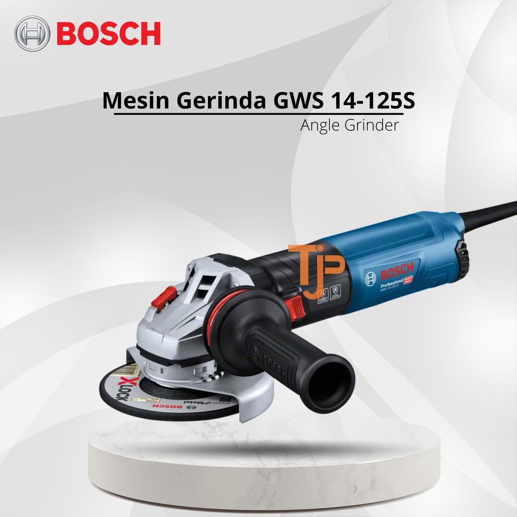 BOSCH MESIN GERINDA TANGAN  LISTRIK 1200 Watt GWS 14-125 S