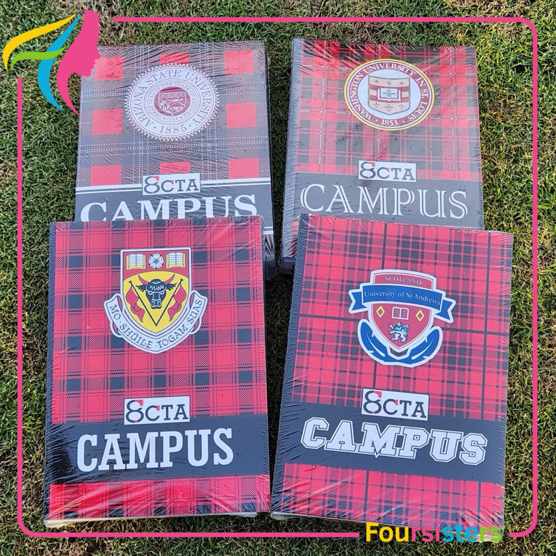 

[FS] 10pcs Buku Tulis Octa Campus 36 Lembar dan Buku Tulis Segitiga Quarto