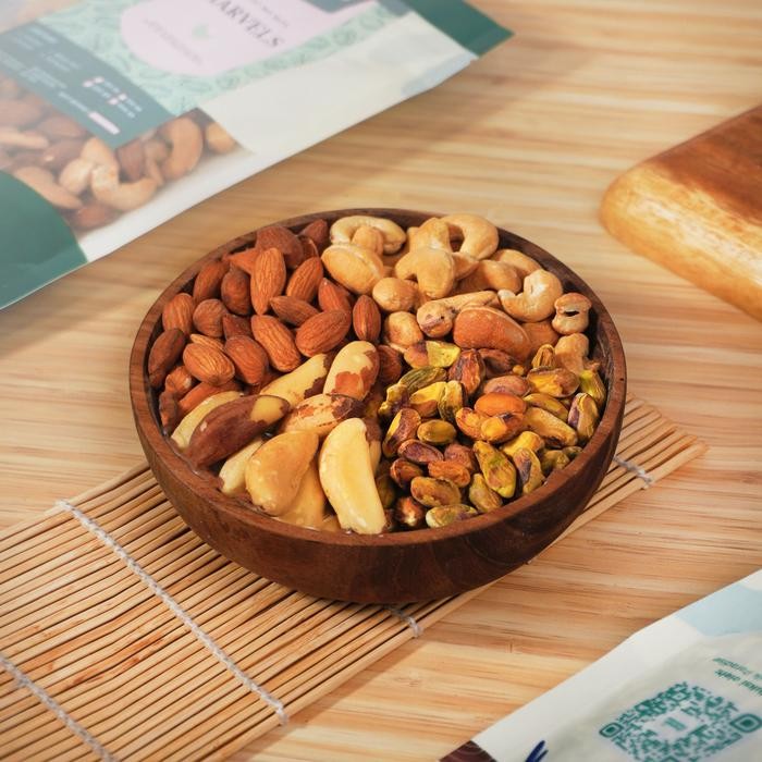 

Roasted Mix Nut 500 gram / Kacang Mix Nut Premium 500 gram Organic Paradise - MARVEL