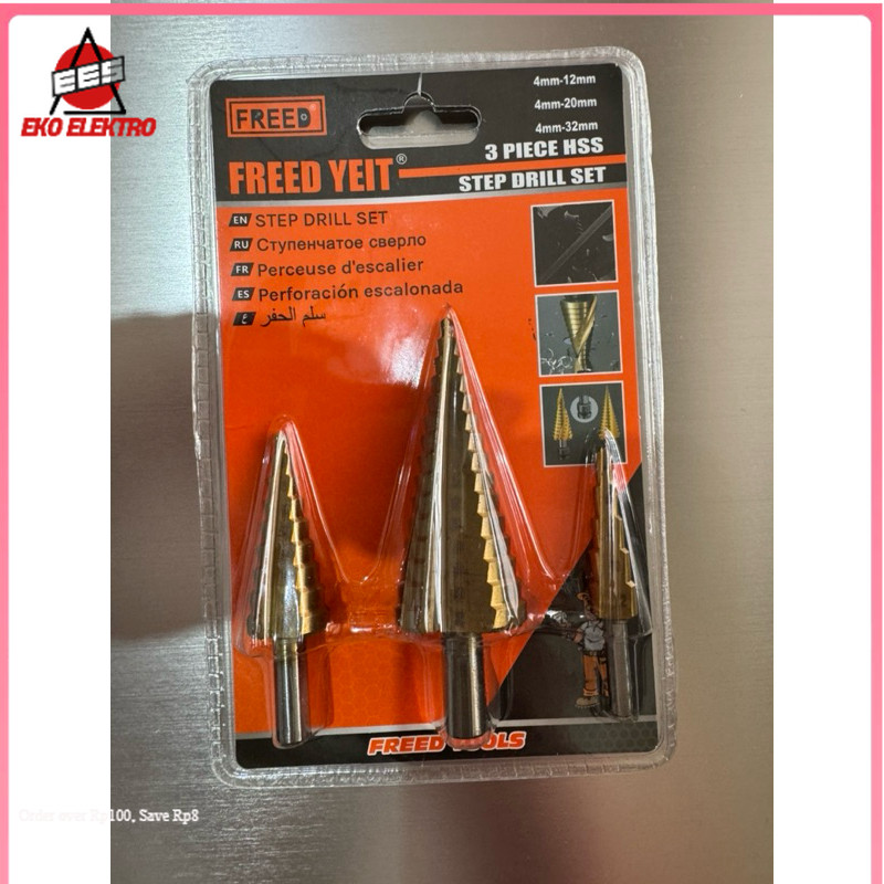 EES - Mata Bor Besi PIRAMID / Mata Bor Besi PAGODA / KERUCUT