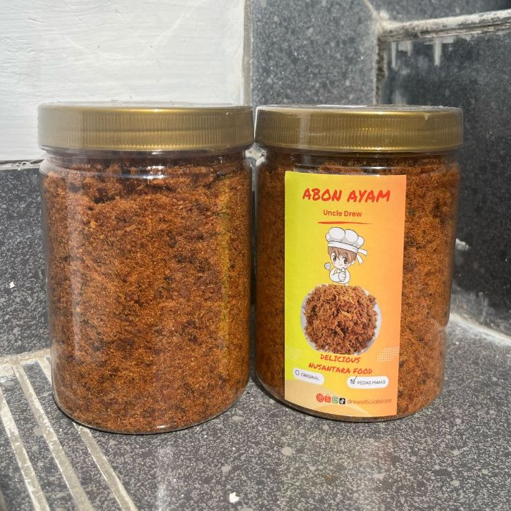 

ABON AYAM ASLI 250 GRAM UNCLE DREW